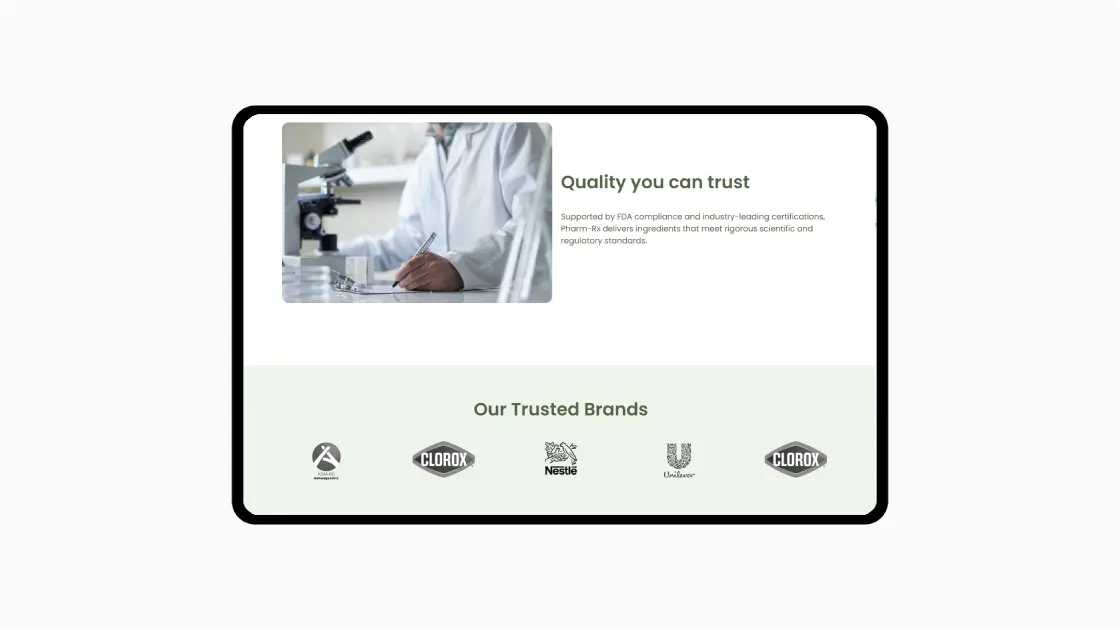 Ingredient Platform screenshot 2